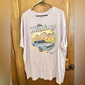 NWT Ford Mustang t shirt women size XXL